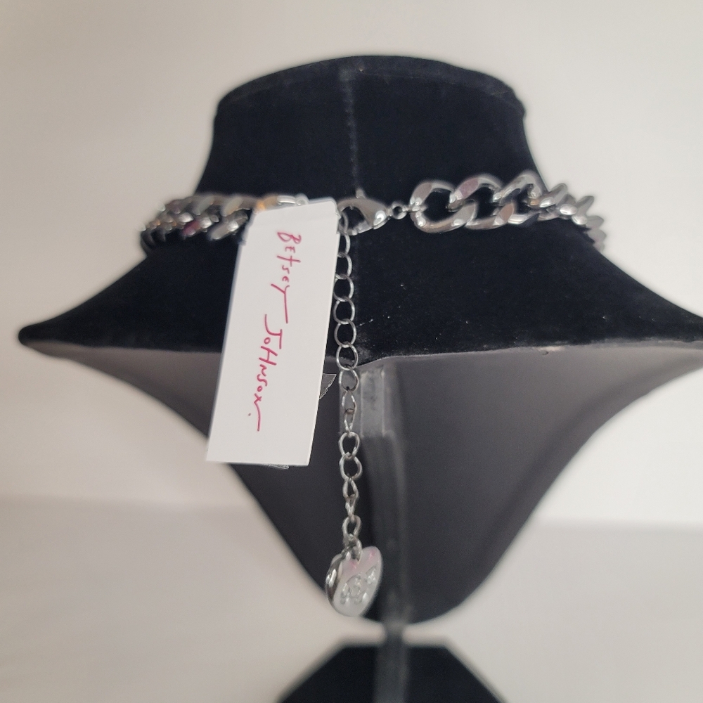 Betsey Johnson Valentine's Day Bows Holiday Jewel Ruby Red Necklace Jewelry❤️ - Picture 16 of 17